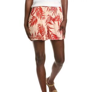Michael Stars Leaf Print Double Gauze Shorts | Size S